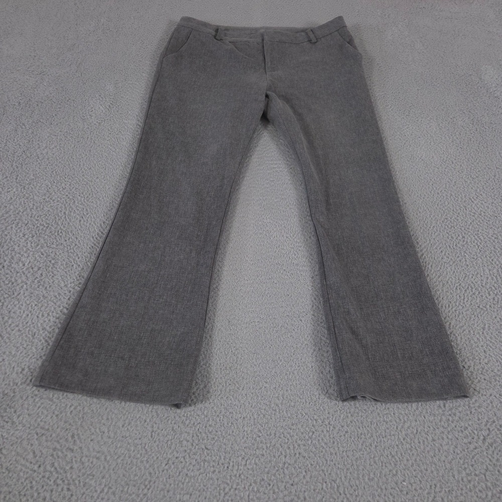 KUT from the Kloth Pants Womens 14 Petite Rose Bootcut Trouser Stretch Heathered